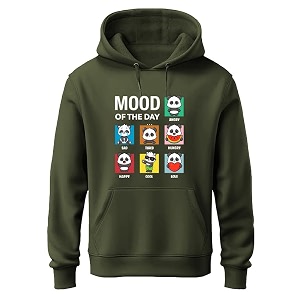 XENOVAURBAN Hoodies Unisex Hoodie Sweatshirt Panda