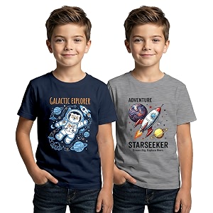 XENOVAURBAN Kids Tshirt 2 Combo for Boys