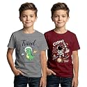 XENOVAURBAN Kids Tshirt 2 Combo for BoysGirls