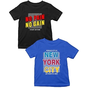 XENOVAURBAN Kids Tshirts Combo 2 Unisex
