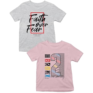 XENOVAURBAN Kids Tshirts Combo 2 Unisex
