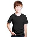 XENOVAURBAN Kids Unisex Solid Round Neck Cotton