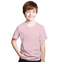 XENOVAURBAN Kids Unisex Solid Round Neck Cotton