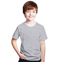 XENOVAURBAN Kids Unisex Solid Round Neck Cotton