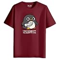 XENOVAURBAN Men39s Graphic Printed RN-Penguin Round Neck