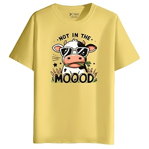 XENOVAURBAN Mens Regular Fit Printed Round Neck
