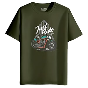 XENOVAURBAN Mens Regular Fit Printed Round Neck