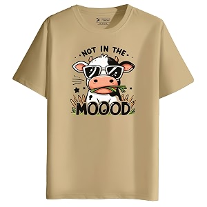 XENOVAURBAN Mens Regular Fit Printed Round Neck