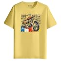XENOVAURBAN Men39s Regular Fit Biker Printed Round