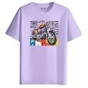 XENOVAURBAN Men39s Regular Fit Biker Printed Round
