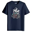 XENOVAURBAN Men39s Regular Fit Printed Round Neck