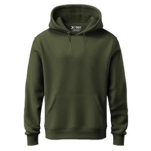 XENOVAURBAN Unisex Cotton Fleece Solid Plain Hoodie