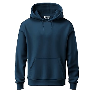 XENOVAURBAN Unisex Cotton Fleece Solid Plain Hoodie