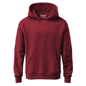 XENOVAURBAN Unisex Cotton Fleece Solid Plain Hoodie