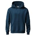XENOVAURBAN Unisex Cotton Fleece Solid Plain Hoodie