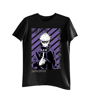 xenovaurban unisex kids and adults printed round neck 100 cotton tshirt - rnm-juja2-blk-l