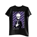 XENOVAURBAN Unisex Kids and Adults Printed Round Neck 100% Cotton Tshirt - RNM-JUJA2-BLK-L