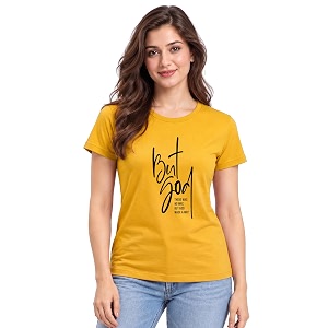 XENOVAURBAN Women Cotton Printed Regular Fit T-Shirt
