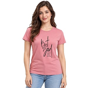 XENOVAURBAN Women Cotton Printed Regular Fit T-Shirt