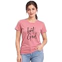 XENOVAURBAN Women Cotton Printed Regular Fit T-Shirt
