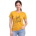 XENOVAURBAN Women Cotton Printed Regular Fit T-Shirt
