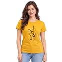 XENOVAURBAN Women Cotton Printed Regular Fit T-Shirt