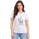XENOVAURBAN Women Cotton Printed Regular Fit T-Shirt