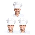 Xeoxarel Chef Hat for Men/Women, Baker Kitchen Cooking Cap
