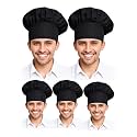 Xeoxarel Chef Hat for Men/Women, Baker Kitchen Cooking Cap