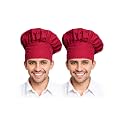 Xeoxarel Chef Hat for Men/Women, Baker Kitchen Cooking Cap