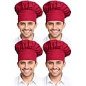 Xeoxarel Chef Hat for Men/Women, Baker Kitchen Cooking Cap