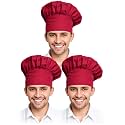 Xeoxarel Chef Hat for Men/Women, Baker Kitchen Cooking Cap