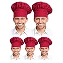 Xeoxarel Chef Hat for Men/Women, Baker Kitchen Cooking Cap
