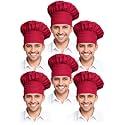 Xeoxarel Chef Hat for Men/Women, Baker Kitchen Cooking Cap