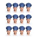 Xeoxarel Chef Hat for Men/Women, Baker Kitchen Cooking Cap