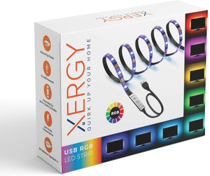 xergy 1 leds 5 m multicolor color changing strip rice lights