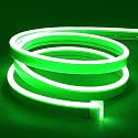 XERGY LED Neon Strip Lights 16.5ft - Waterproof Indoor/Outdoor for Home Decoration & Custom Sign - Green (12V 2A Power Adapter Included)