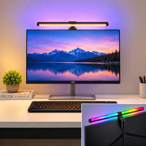 XERGY Monitor Light Bar Front White RGB