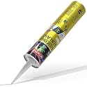 XFasten White Silicone Caulk 10.1 oz 100% Silicone Odorless Waterproof Sealant for RV Caulking Exterior, Aquarium, Bathtub &amp; Bathroom Caulk, Window | Marine Outdoor Caulking Weatherproof