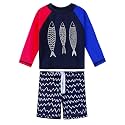 XFGIRLS Baby Boys Swimsuit Toddler Sunsuit UPF 50+ Sun Protection One Piece Beach