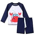 XFGIRLS Baby Boys Swimsuit Toddler Sunsuit UPF 50+ Sun Protection One Piece Beach