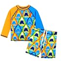 XFGIRLS Baby Boys Swimsuit Toddler Sunsuit UPF 50+ Sun Protection One Piece Beach