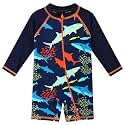 XFGIRLS Baby Boys Swimsuit Toddler Sunsuit UPF 50+ Sun Protection One Piece Beach