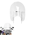 XFMT Motorcycle Windshield Quick Release Windscreen W/Metal Bracket