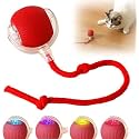 Xfopz Interactive Cat Ball Toy, 2024 New Automatic Moving Dog Cat Balls, Premium Smart Self Rolling Cat Ball Kitty Toys USB Rechargeable, Cat Enrichment Toys for Bored Indoor Cats Dogs