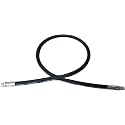 XFPC 15611-12-12-RW- Hydraulic Hose Swivel Assembly 3/4” Hydraulic Hose with Female NPT X Female NPT, 36” Long (3118 psi),2 High-Tensile Steel Wire Braid, Black
