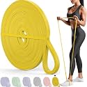 XFyt Beyond Boundaries: 30-70 Lbs Pull Up Resistance Bands for Heavy Workouts, Fitness, Gym & Home Therapy Physio | Natural Rubber 6 feet Loop thera Band for Men & Women (15-35Kgs, Black)