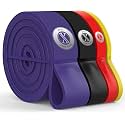 XFyt Beyond Boundaries: 30-70 Lbs Pull Up Resistance Bands for Heavy Workouts, Fitness, Gym &amp; Home Therapy Physio | Natural Rubber 6 feet Loop thera Band for Men &amp; Women (15-35Kgs, Black)