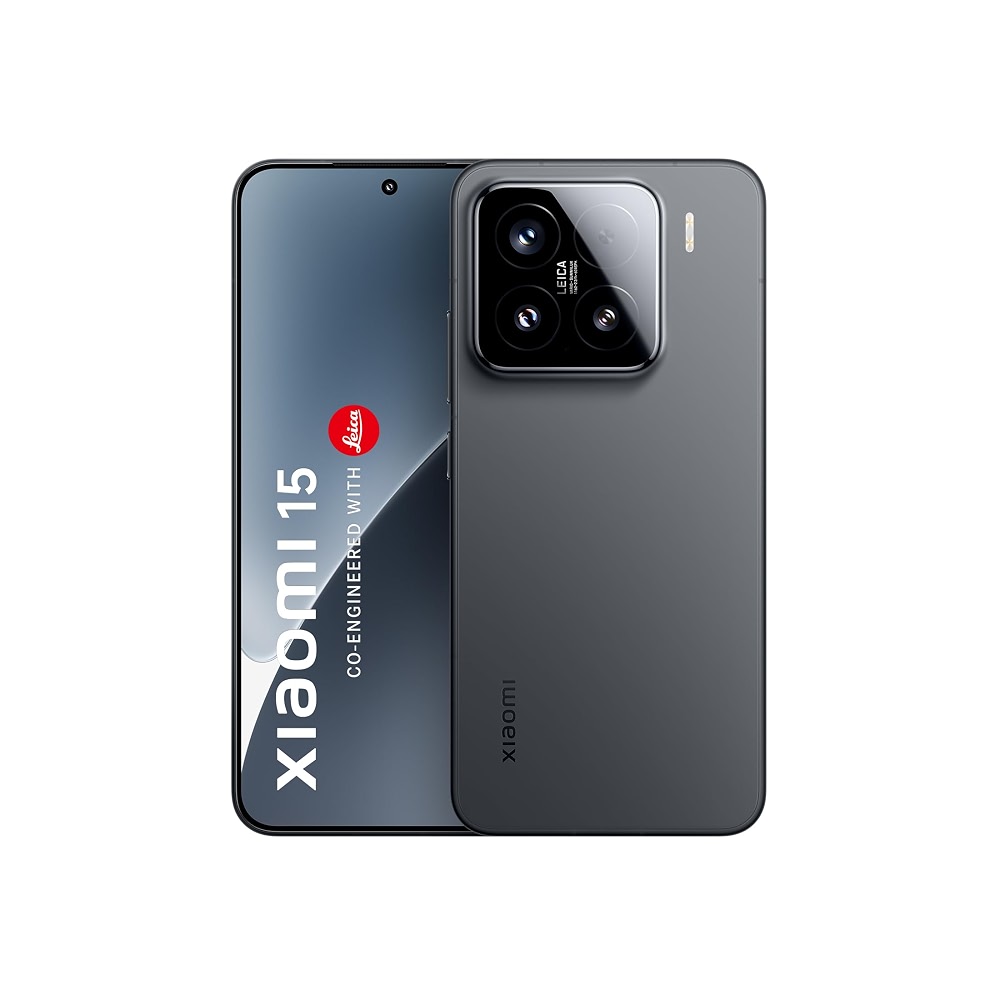 XIAOMI 15 (Black, 12GB /512GB)| 50 MP Leica Triple Camera | SD 8