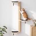 XiaZ Cat Wall Scratcher, 50" Tall Wall Mounted Kitten Sisal Scratching Post